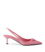 Prada Patent Leather Slingback Pumps 55