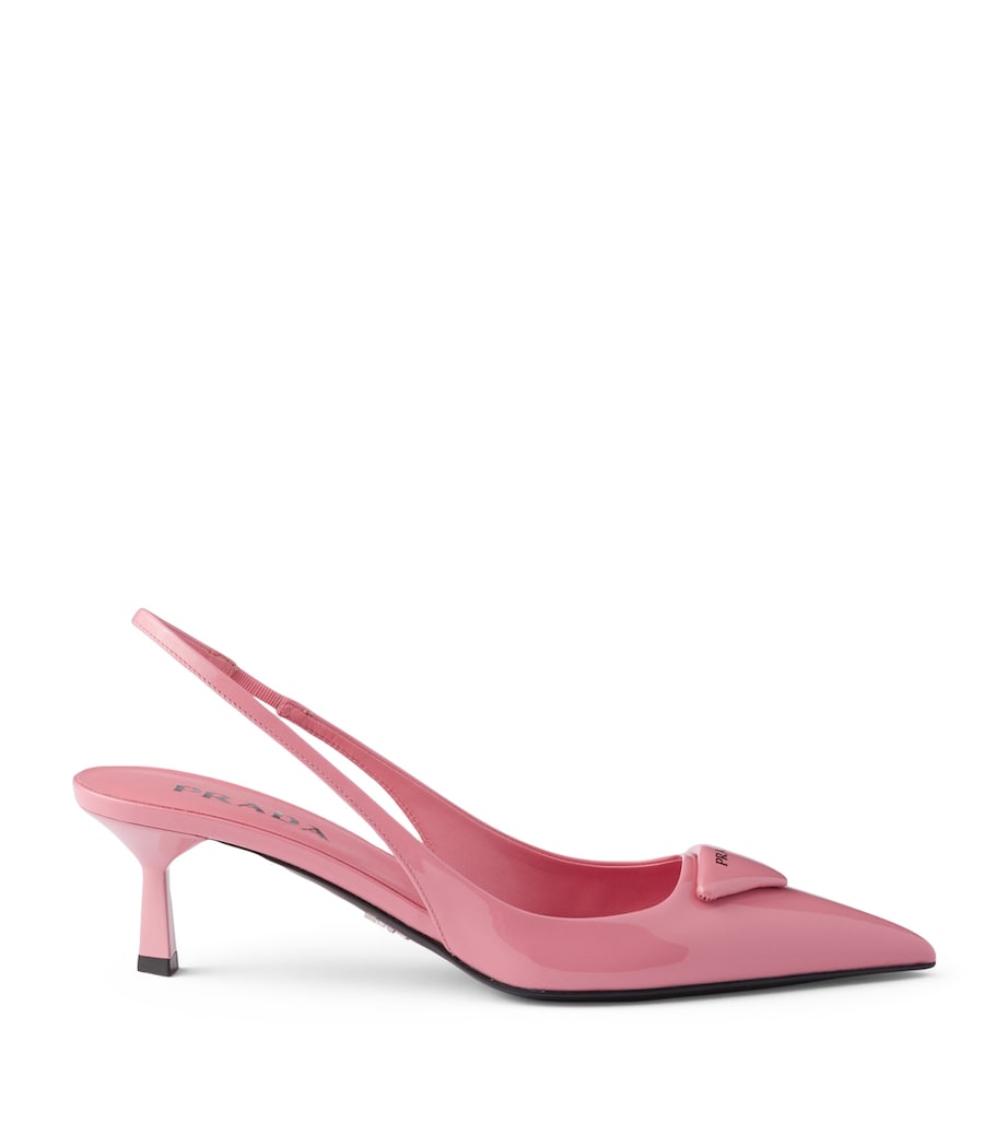 Prada Patent Leather Slingback Pumps 55