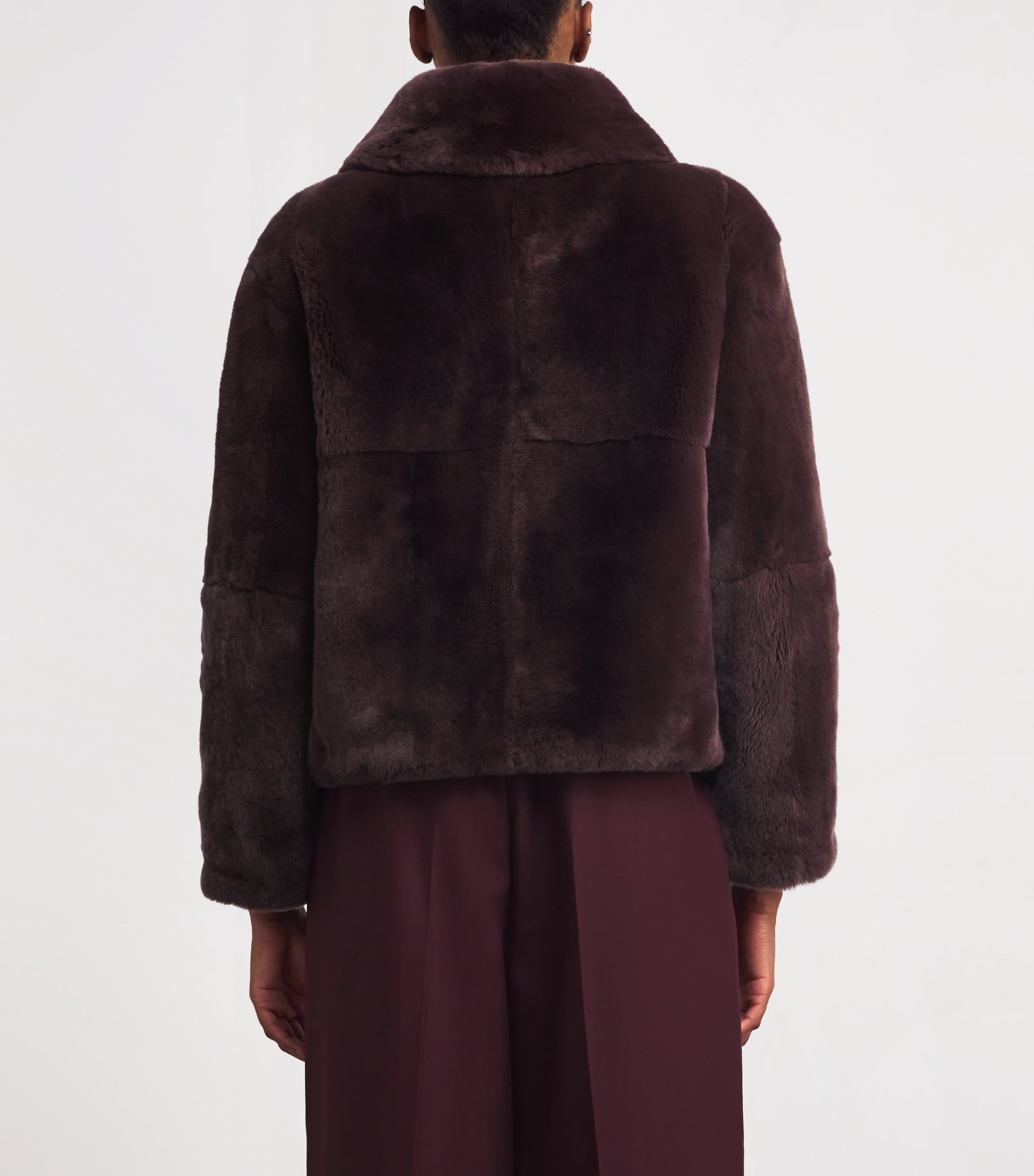 Yves Salomon Rex Rabbit Fur Jacket