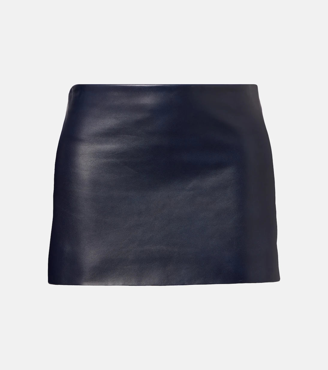 Khaite - Jett leather miniskirt