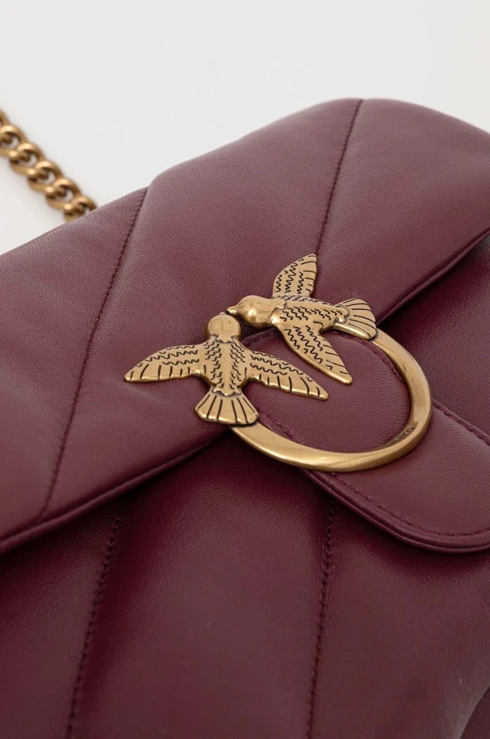 Pinko kadın deri crossbody çanta