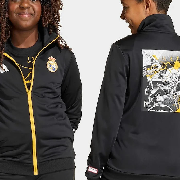 Детски суичър adidas Performance REAL MARVEL