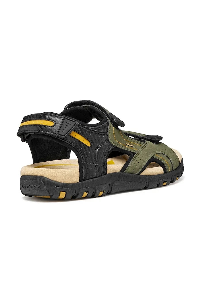 Geox Erkek Trekking Sandalet UOMO SANDAL STRADA