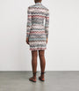 Missoni Multi Knitted Zigzag Shirt Midi Dress
