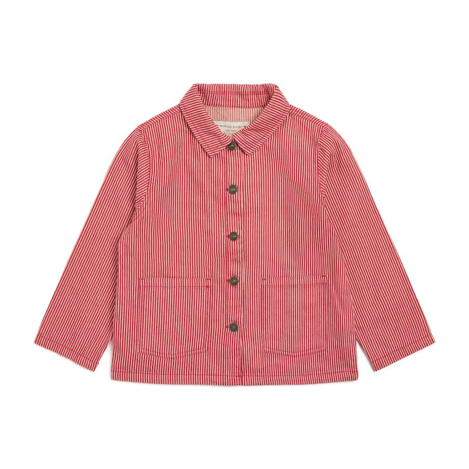 Organic Cotton Stripe Luc Overshirt (5-10 years)