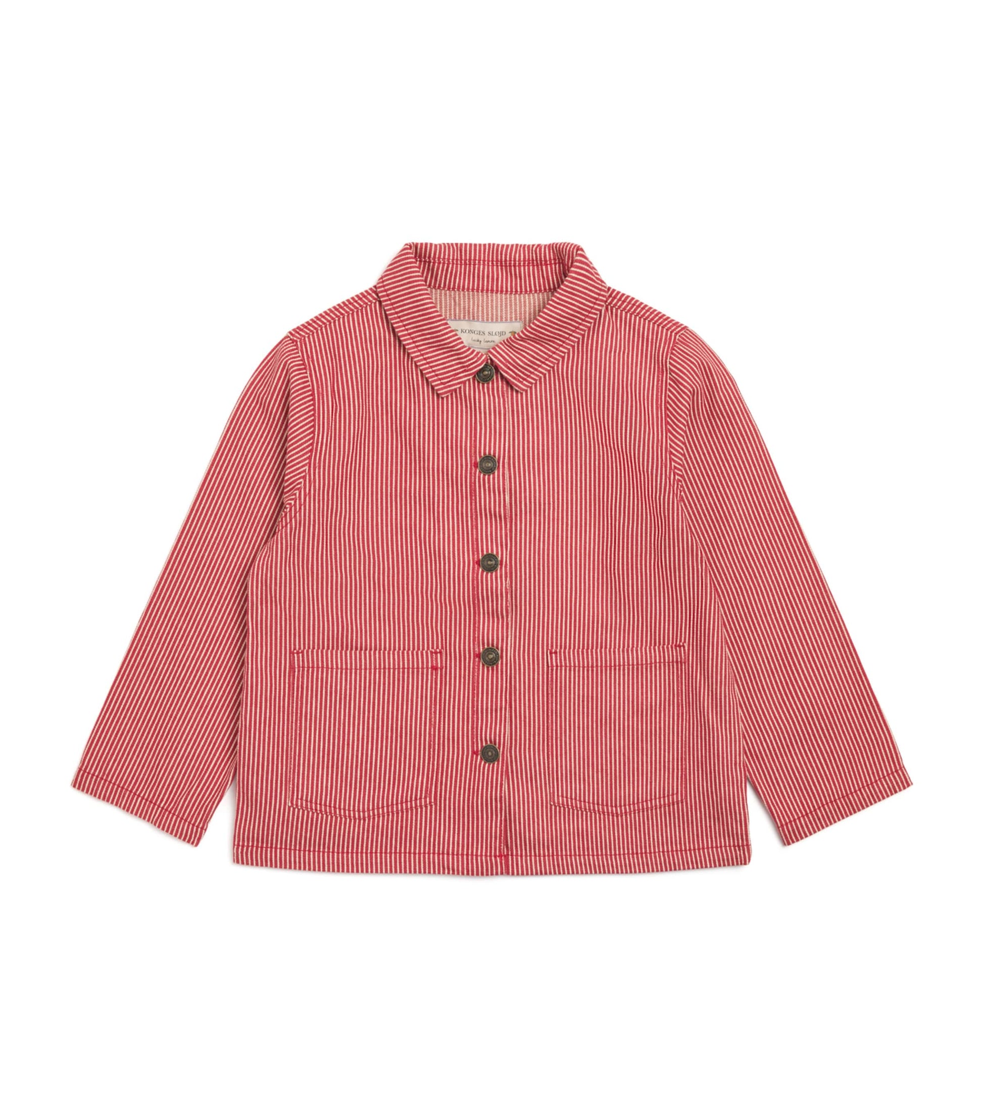 Organic Cotton Stripe Luc Overshirt (5-10 years)