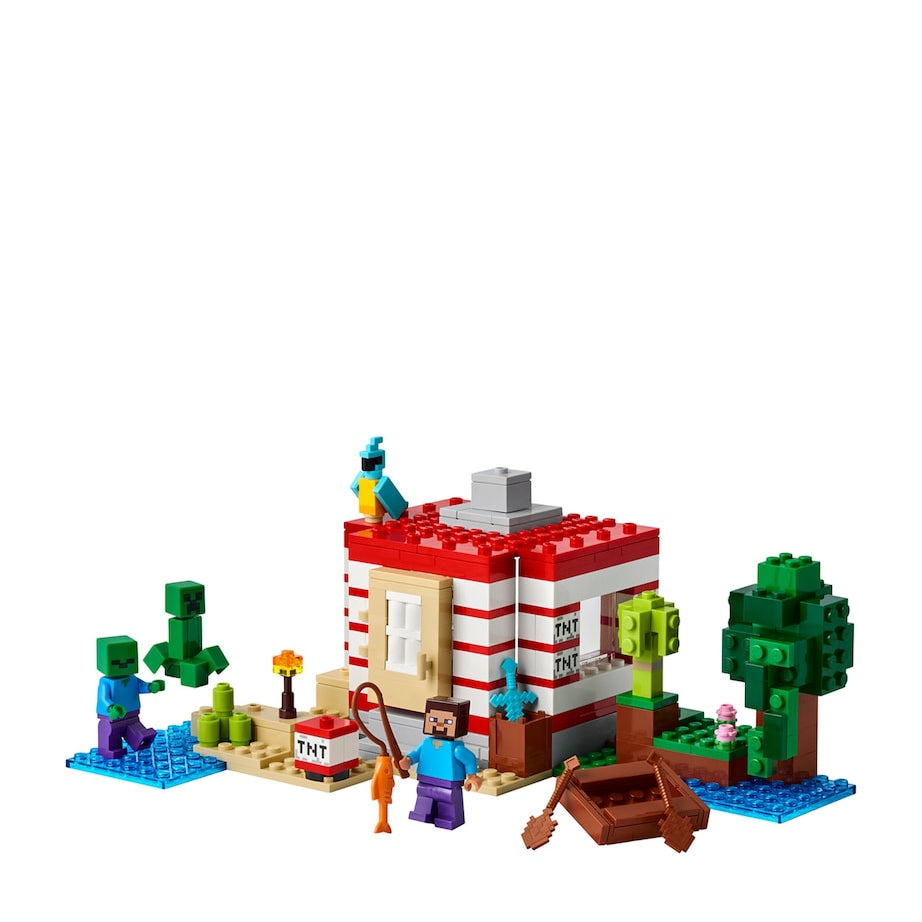 Minecraft The TNT Jungle House 21275