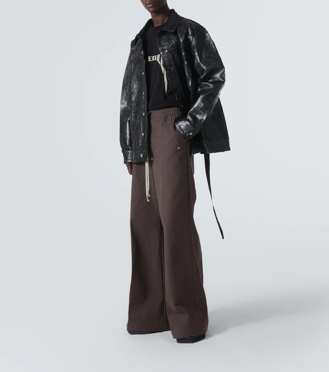Rick Owens - Coated denim jacket