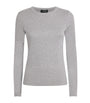 ME+EM Grey Stretch-Cotton Ribbed Ultimate T-Shirt