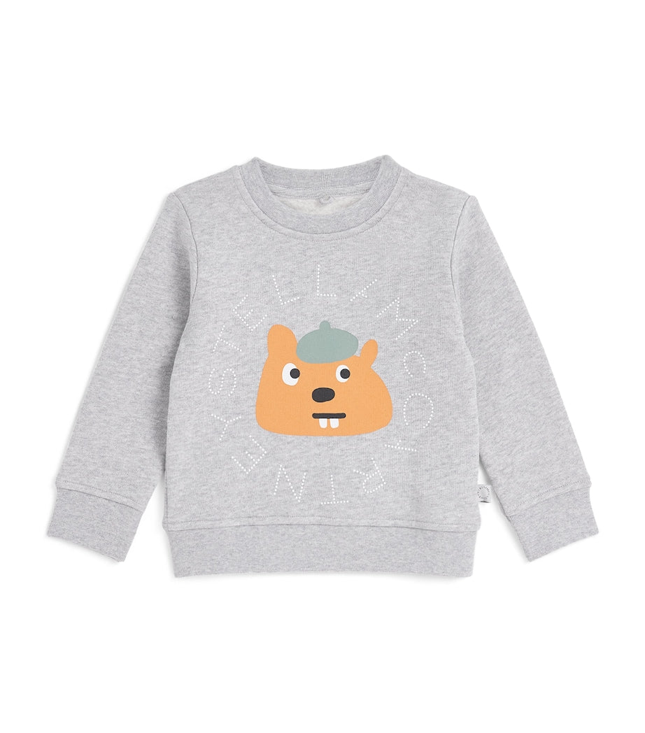 Stella McCartney Kids Squirrel Print Sweatshirt (3-36 Months)
