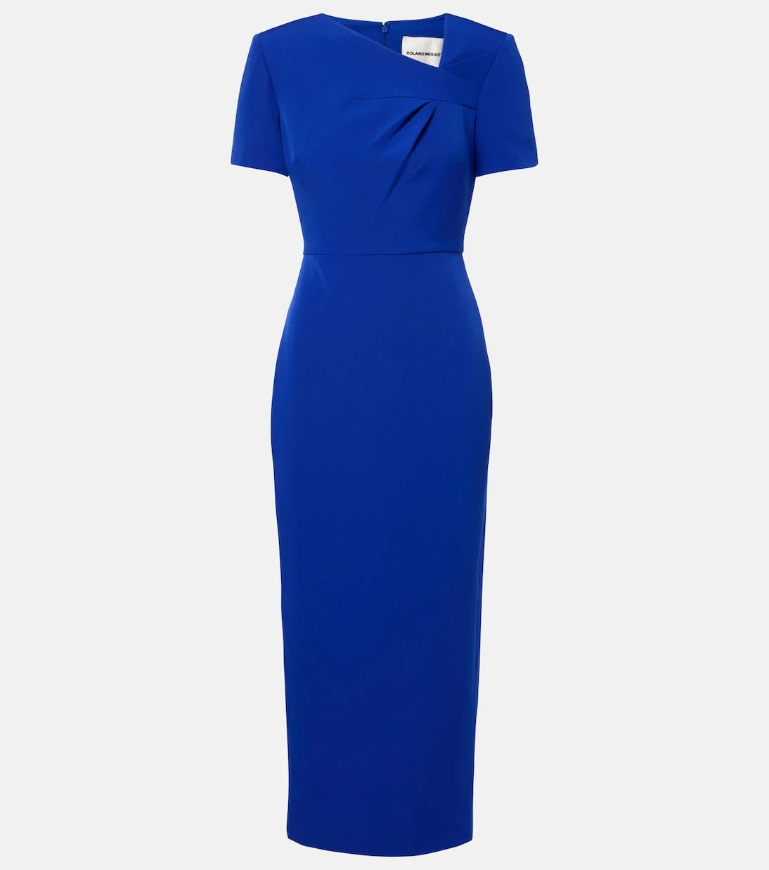 Roland Mouret - Draped crêpe midi dress