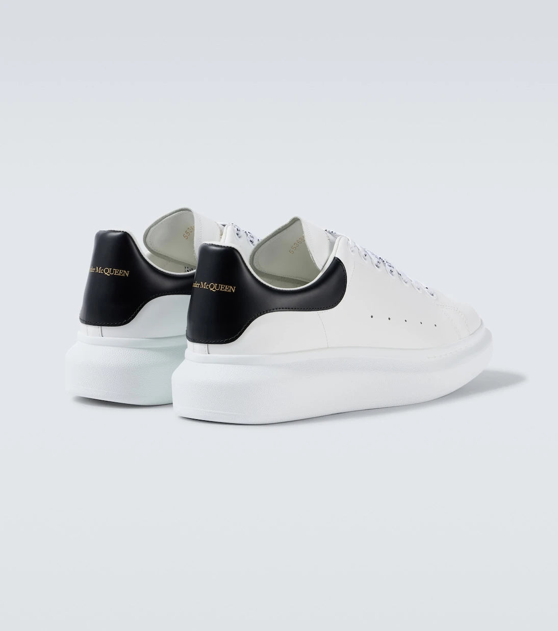 McQueen - Oversized leather sneakers