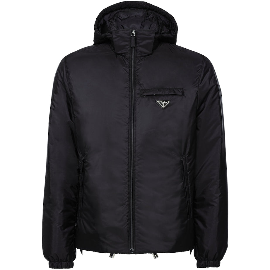 Prada Black Re-Nylon Puffer Jacket