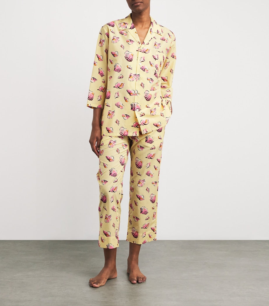 Silk-Cotton Casablanca Helios Pyjama Set