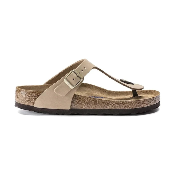 Nubuk Birkenstock Gizeh SFB Terlik