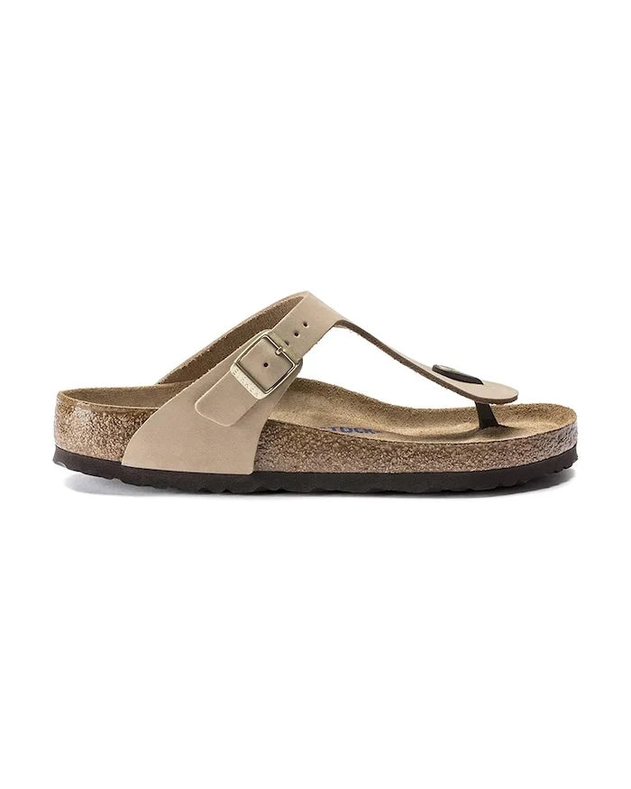Nubuk Birkenstock Gizeh SFB Terlik
