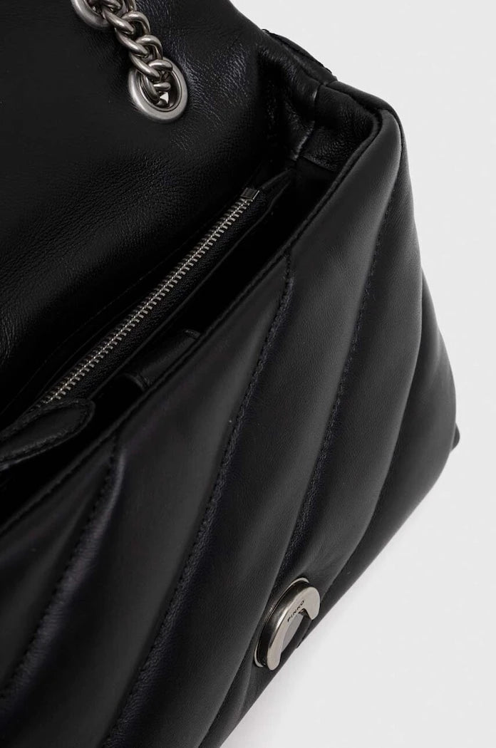 Pinko kadın deri crossbody çanta