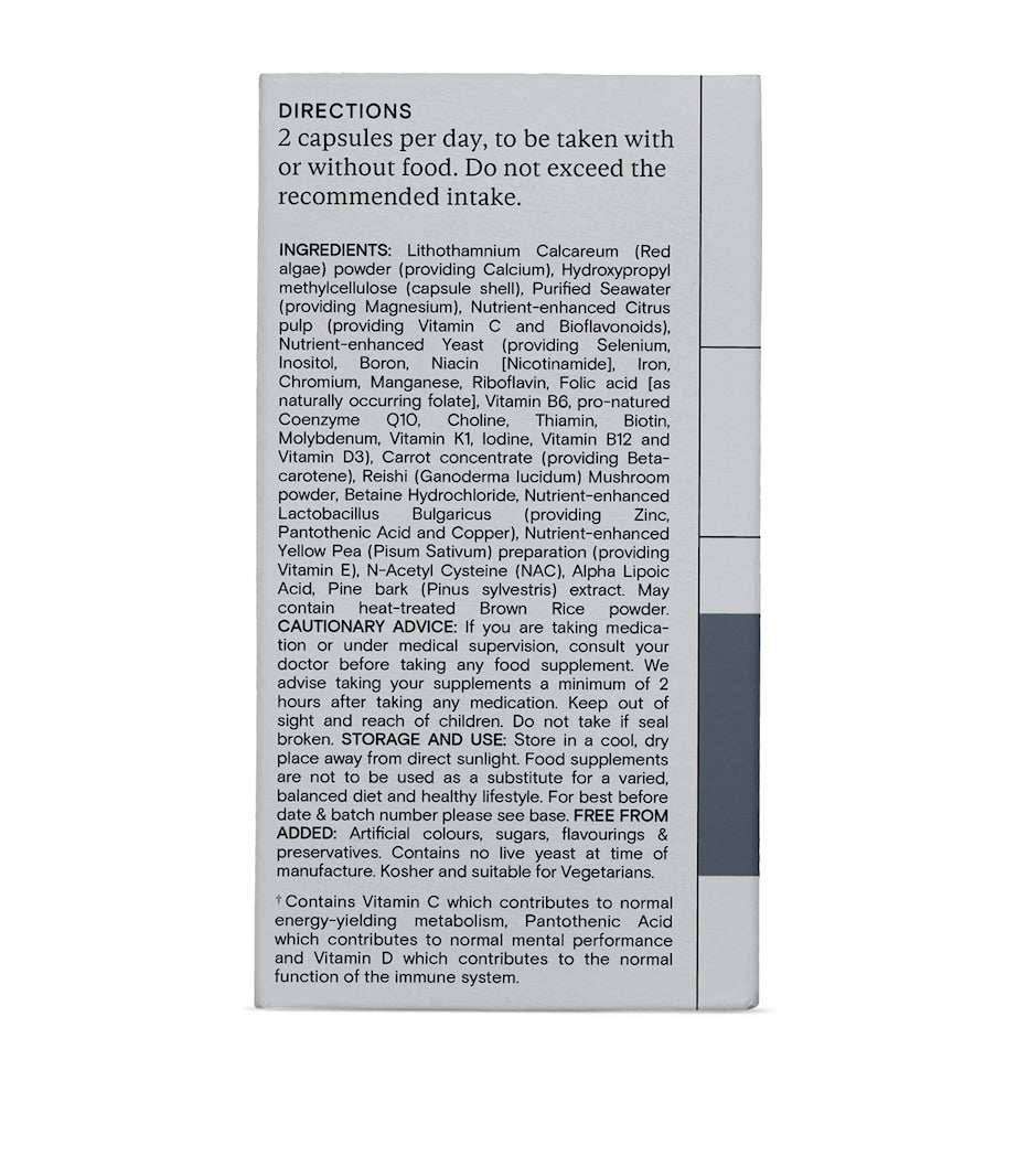 Wild Nutrition Food-Grown Daily Multi Nutrient 45+ for Men (60 Capsules)