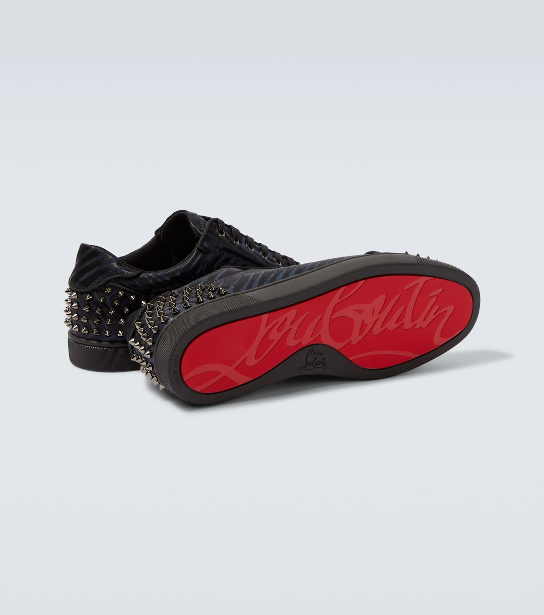 Christian Louboutin - Seavaste embellished sneakers