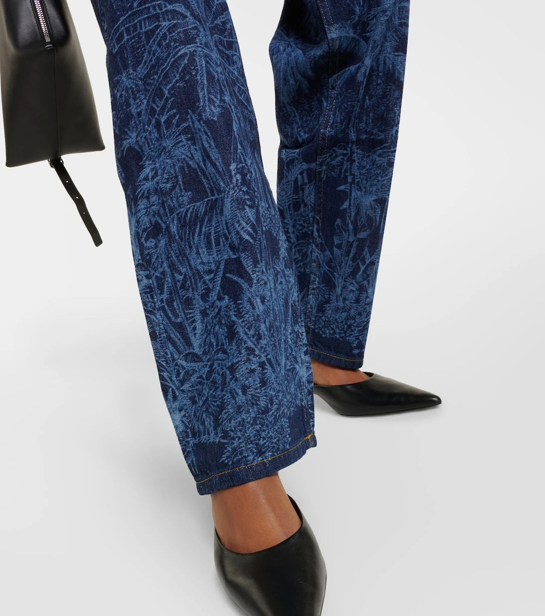 Alanui - Jungle printed high-rise jeans