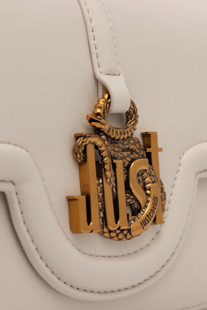 Just Cavalli suni deri kadın crossbody çanta