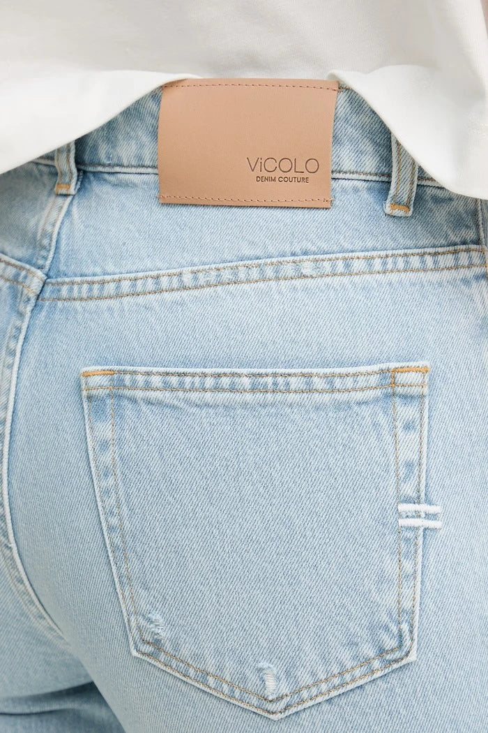 ViCOLO дънки straight дамски