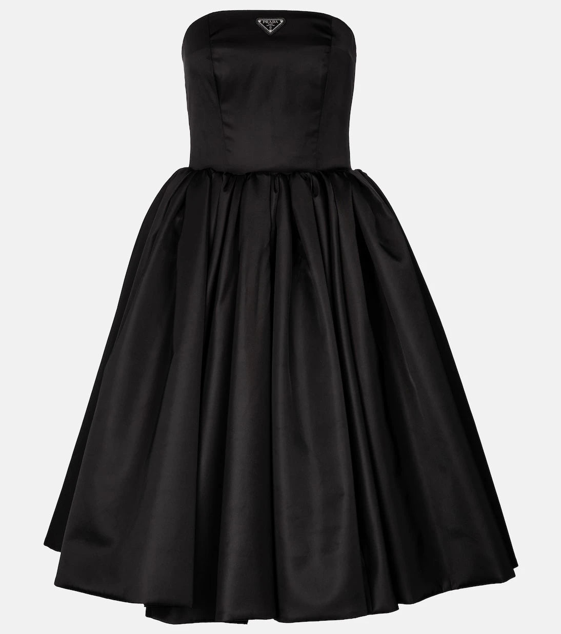Prada - Re-Nylon gabardine midi dress