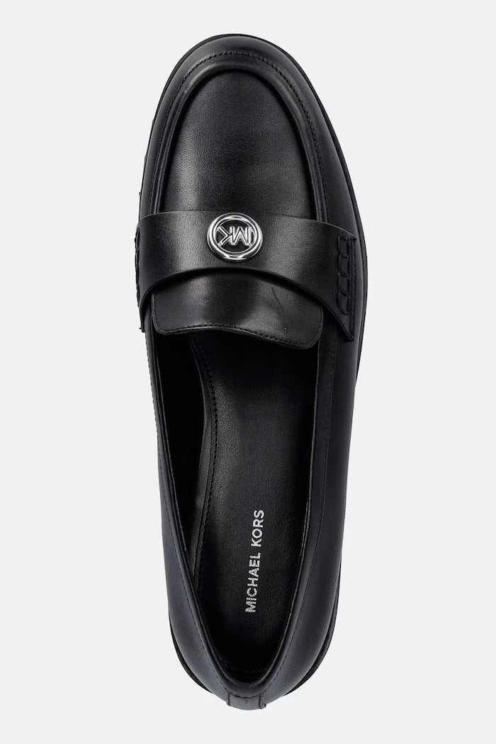 MICHAEL Michael Kors kadın deri loafer Jaelyn Lug Loafer