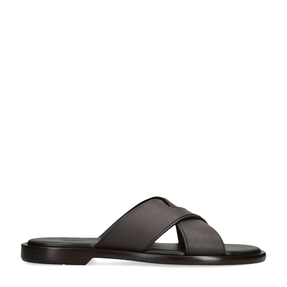 Zegna Leather Sandals
