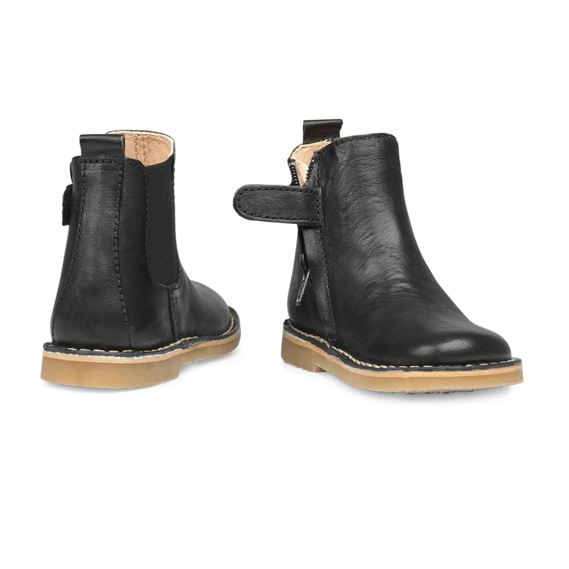 Petit Nord - Ankle Zip Boots | Black