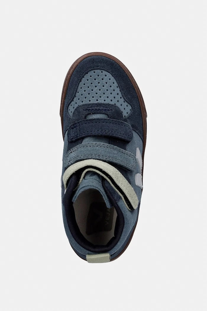 Veja Small V-10 Mid маратонки за деца от велур