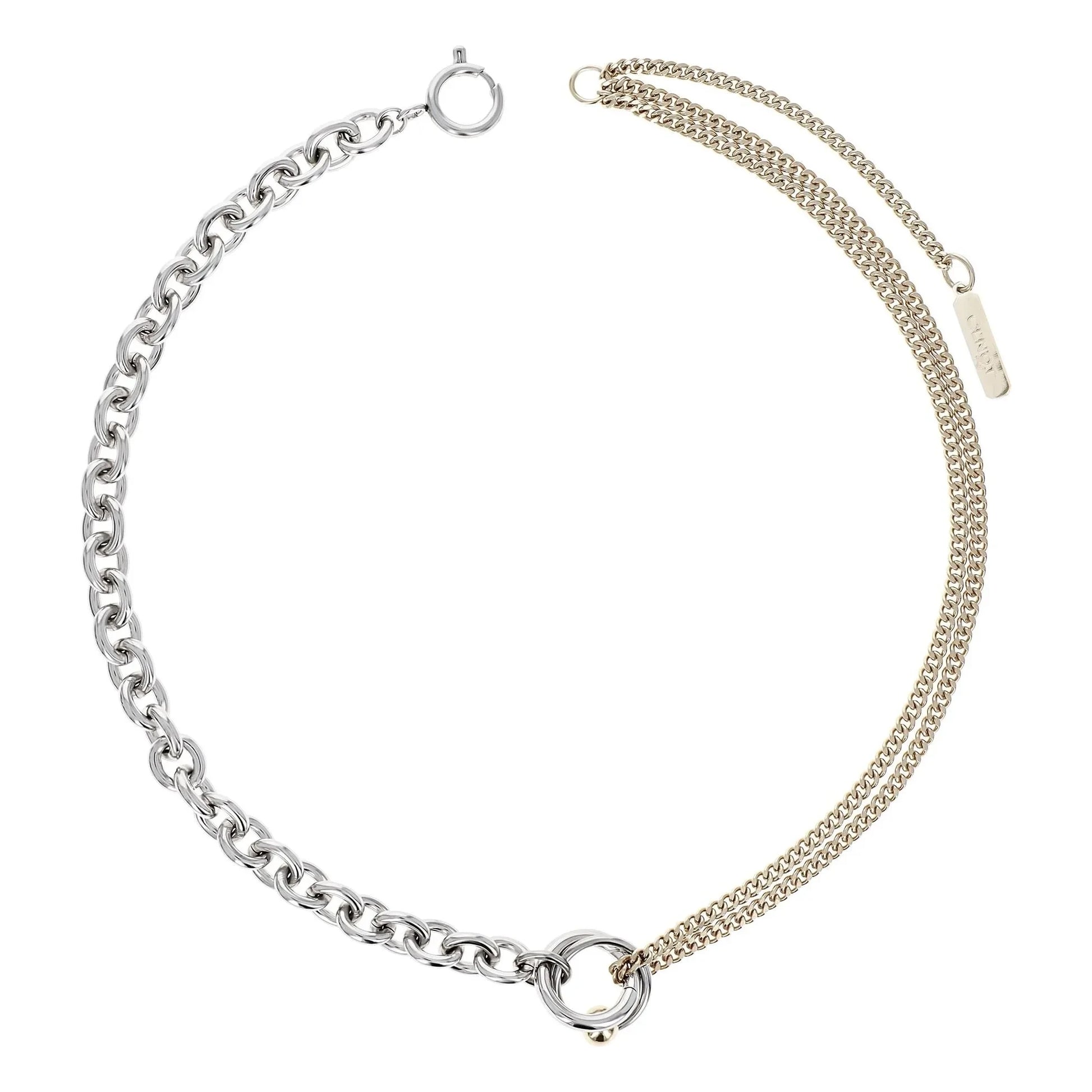 Justine Clenquet - Faith necklace | Gold/Silver