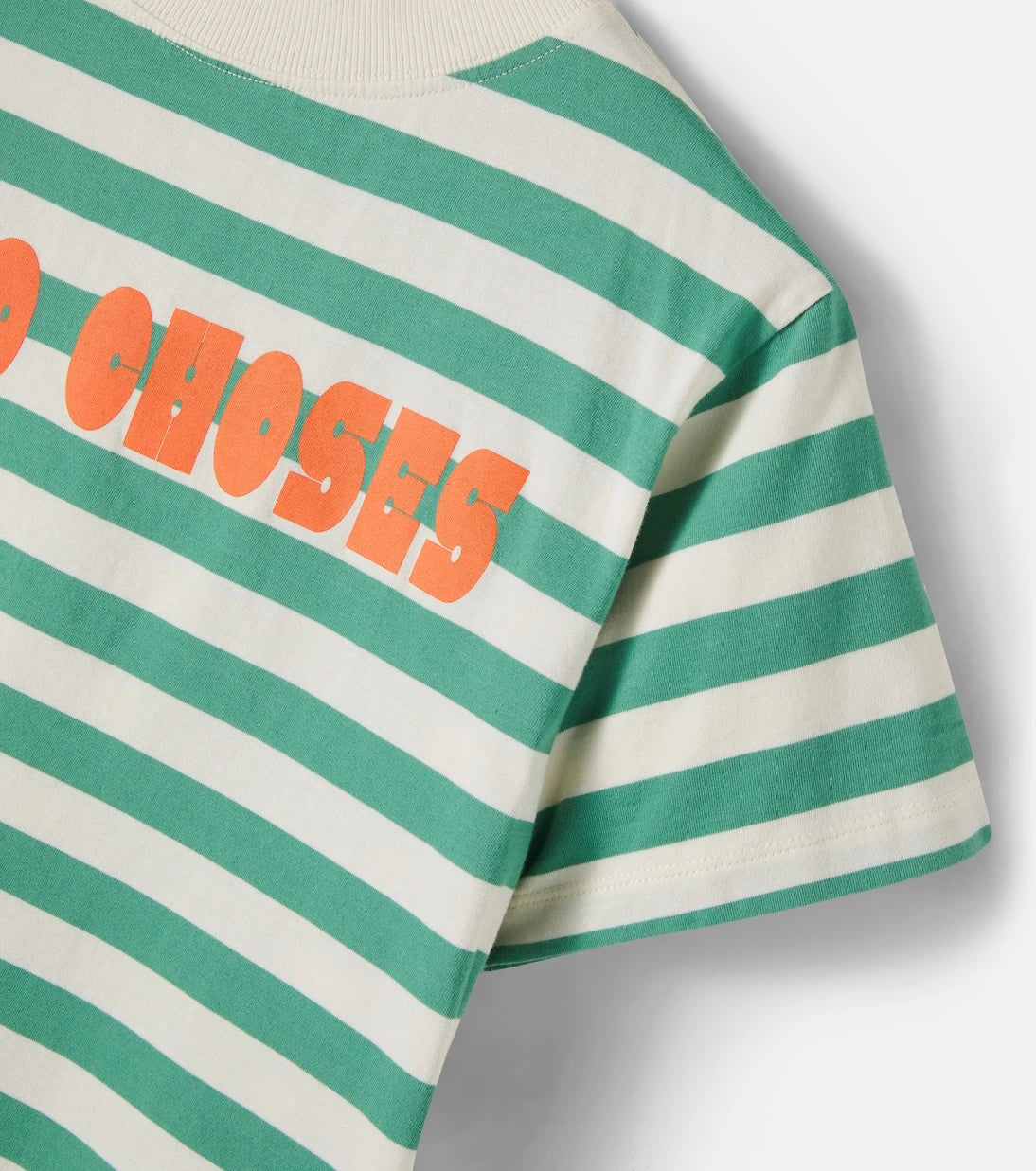 Bobo Choses - Logo striped cotton jersey T-shirt
