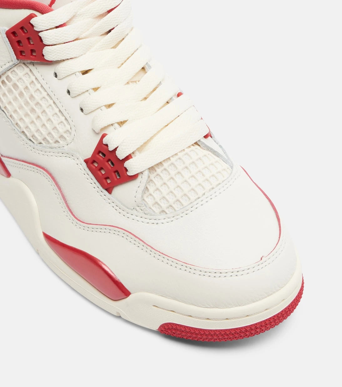 Nike - Air Jordan 4 leather high-top sneakers