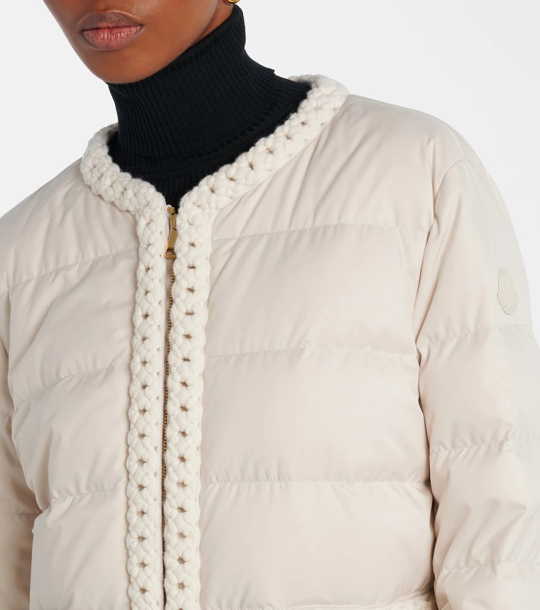 Moncler - سترة مبطنة بالريش