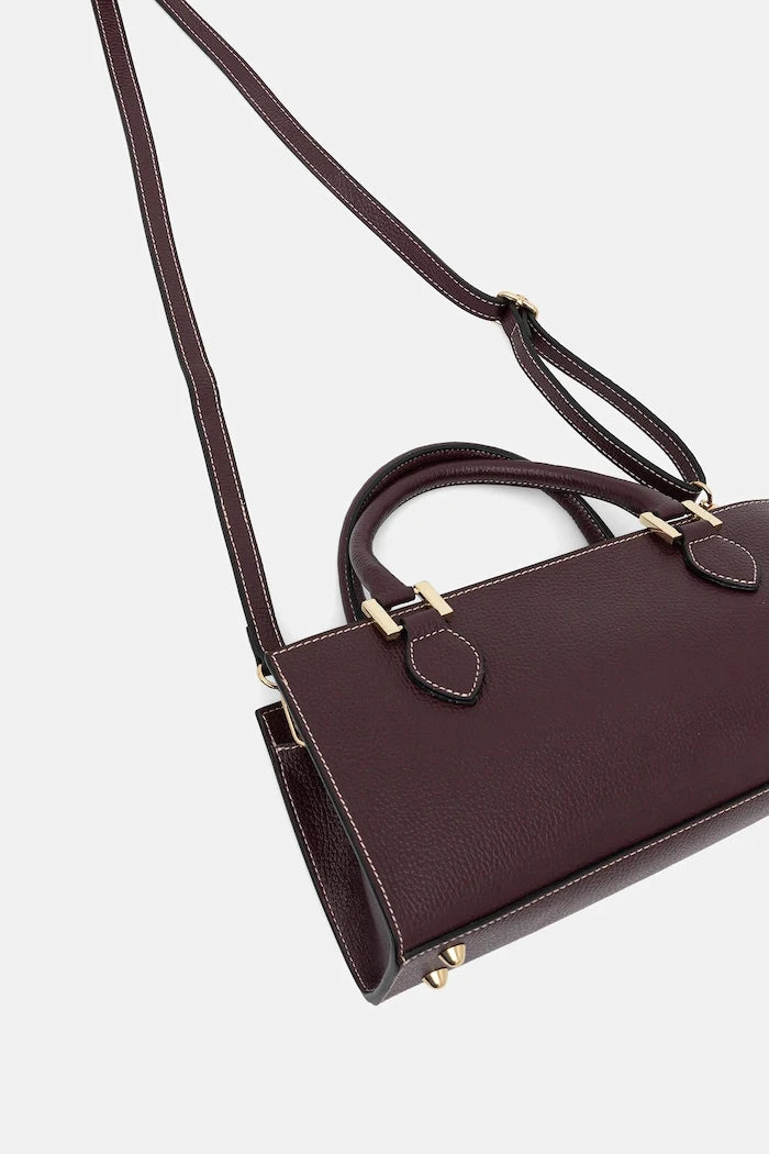 Answear.LAB чанта crossbody дамска от кожа