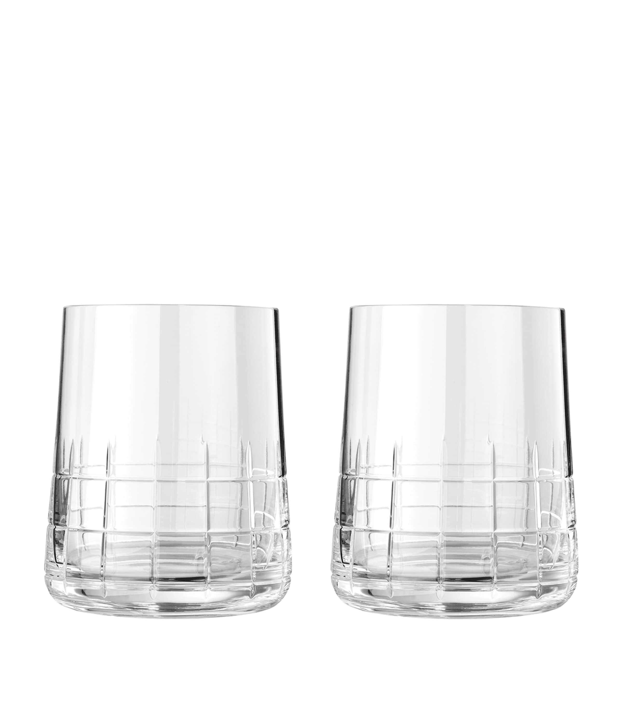 Set of 2 Graphik Crystal Water Glasses (200ml)