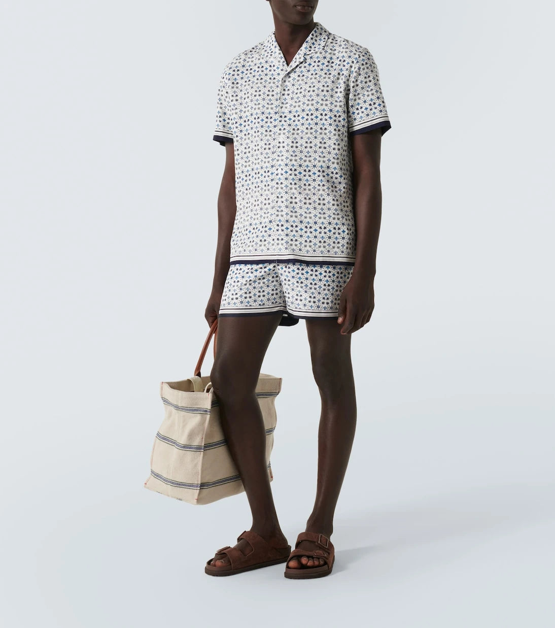 Orlebar Brown - Hibbert floral bowling shirt