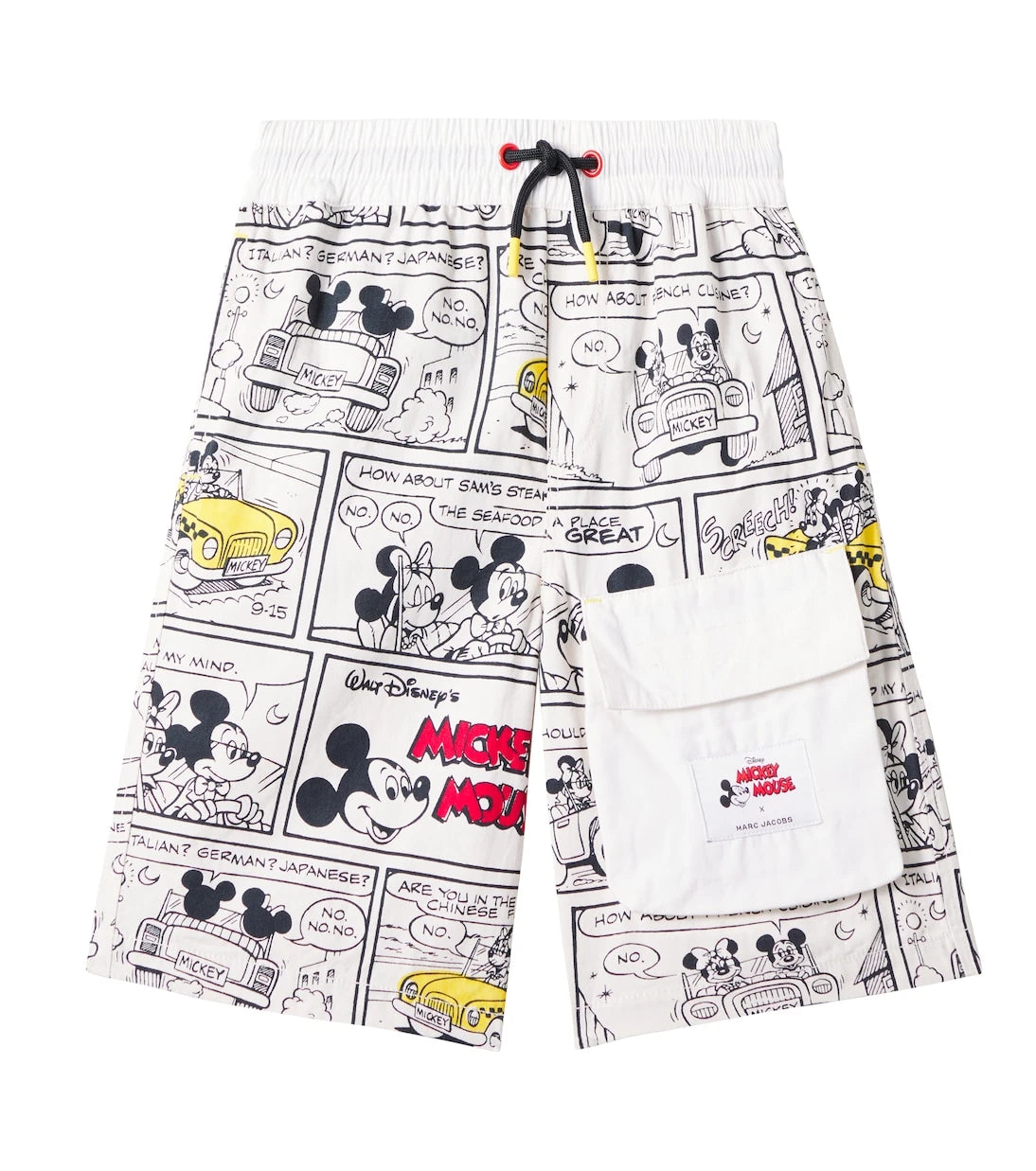 Marc Jacobs Kids - شورت من قطن الجيرسي بطبعة Disney®