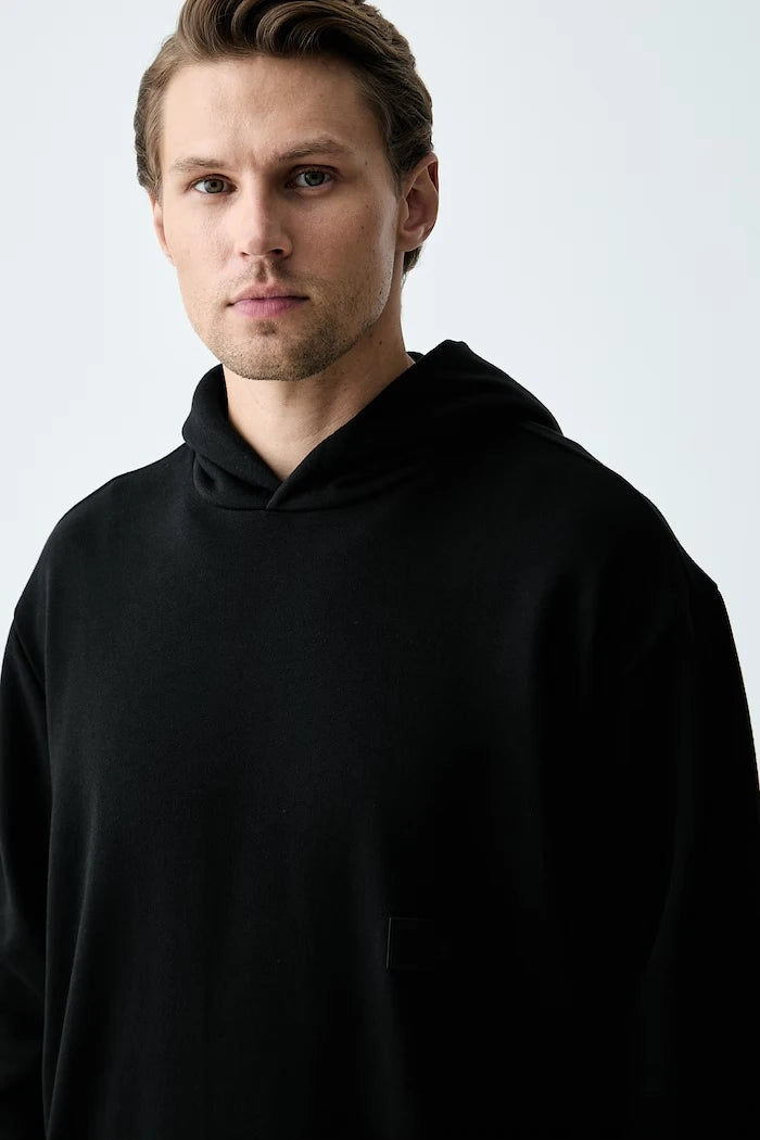 BOSS Green erkek pamuklu kapüşonlu sweatshirt SW_Hoodie