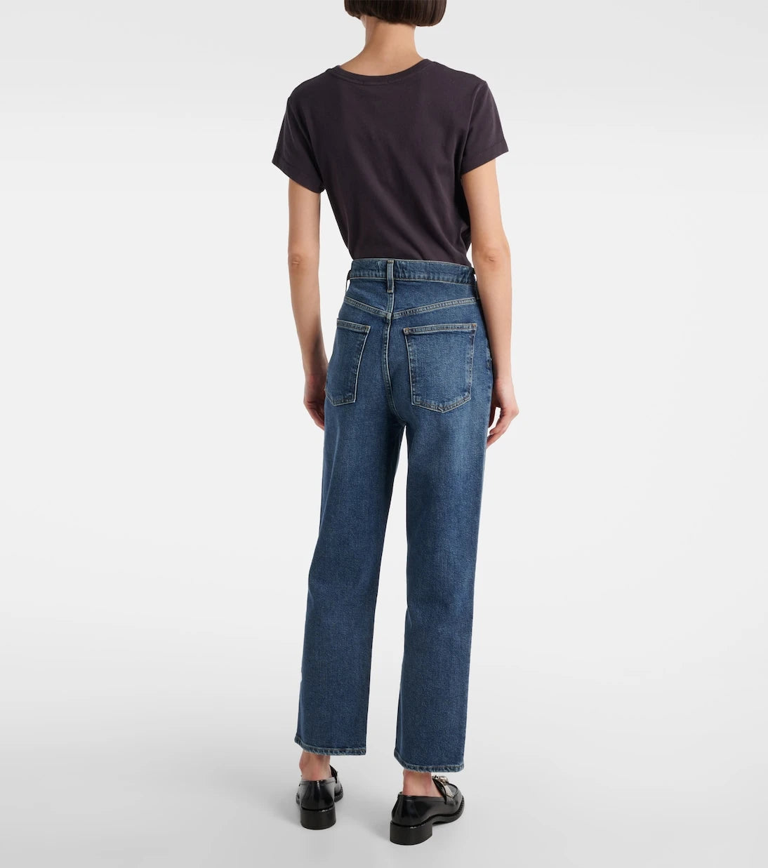 Agolde - '90s Pinch Waist Crop straight jeans