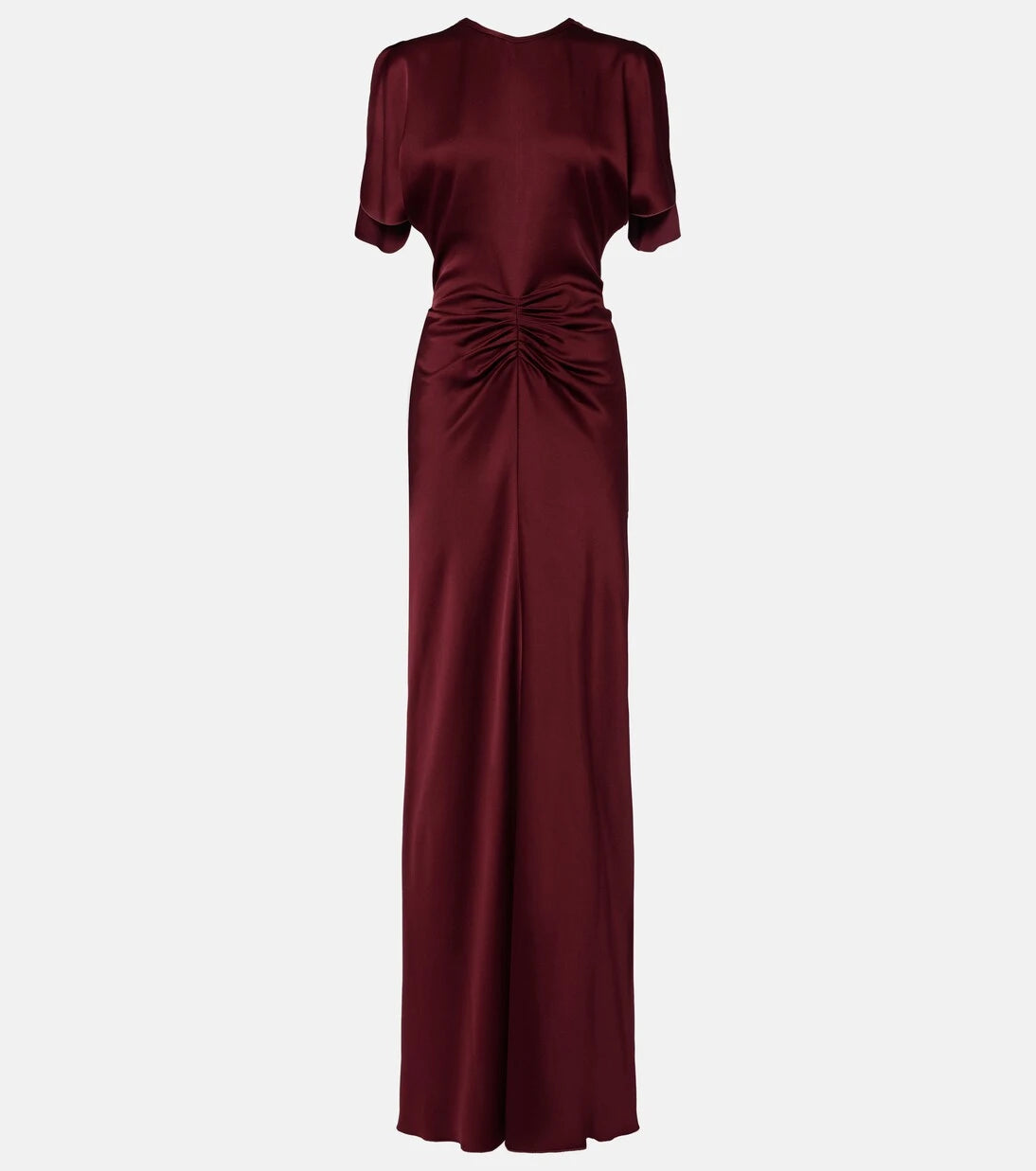 Victoria Beckham - Isabella gathered satin gown