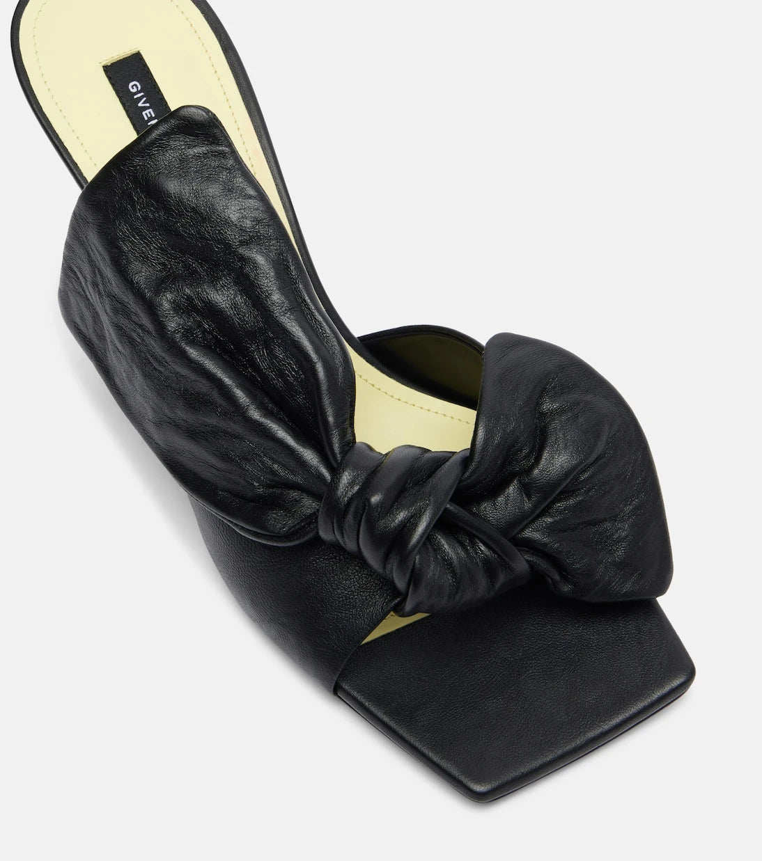 Givenchy - Boudoir Bow leather mules