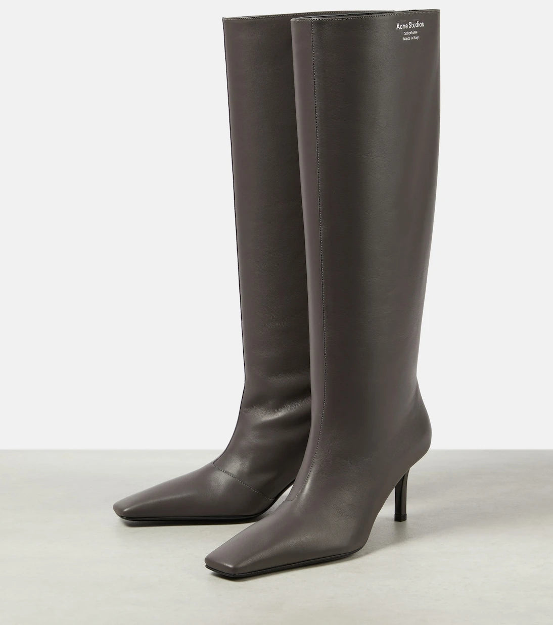 Acne Studios - Leather knee-high boots