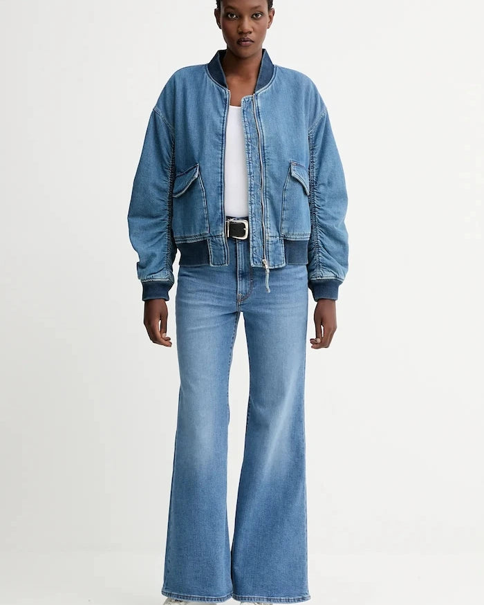 Levi's RIBCAGE BELLS Kot Pantolon