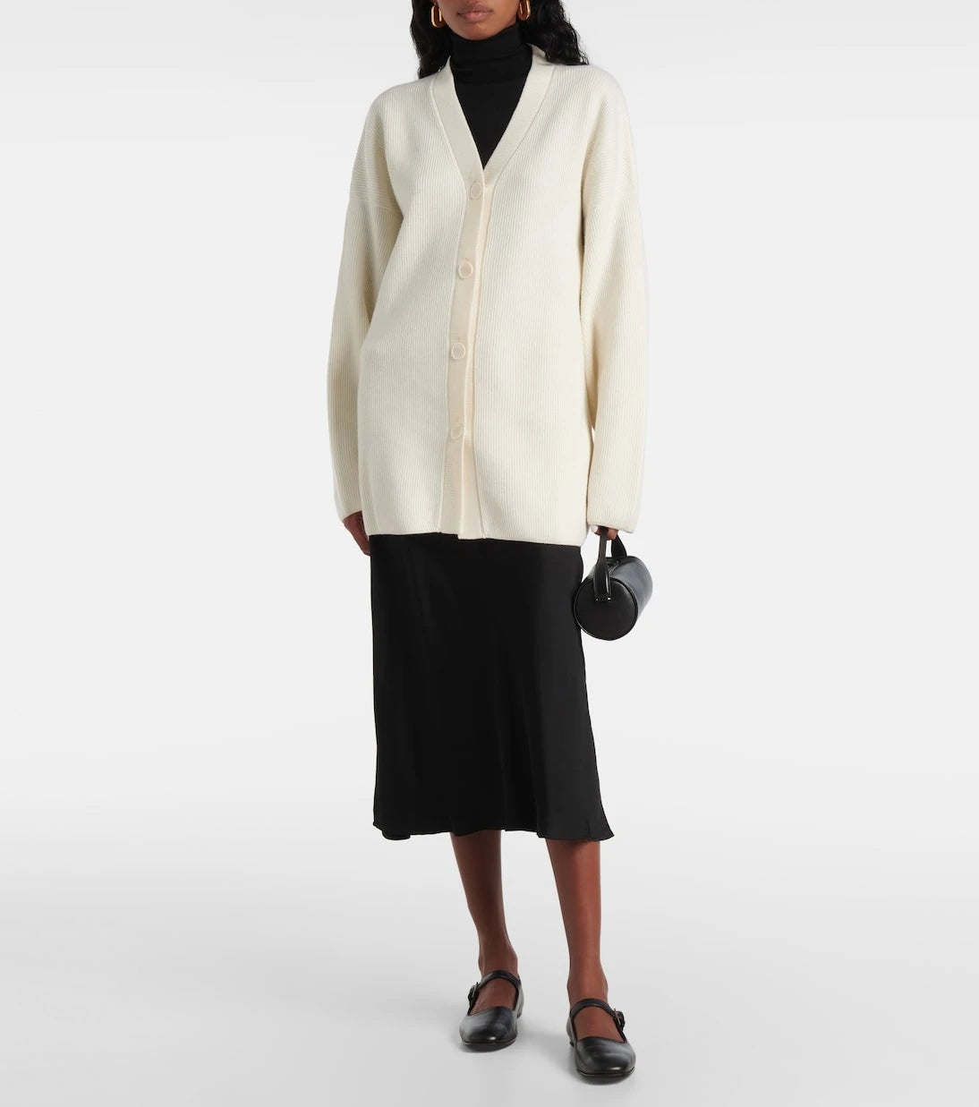 Fforme - Cody wool and cashmere cardigan