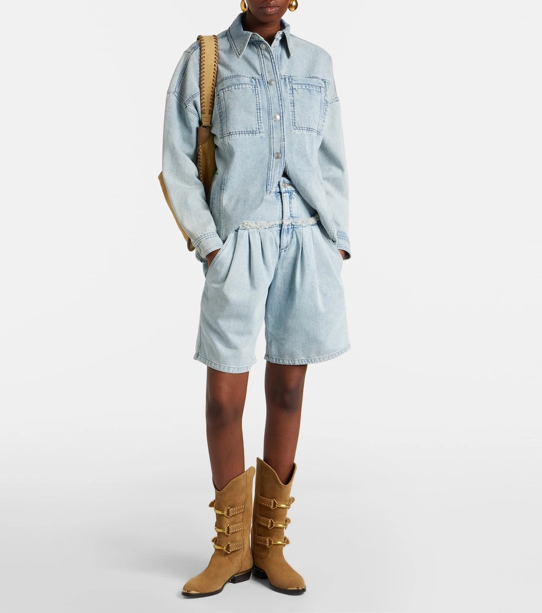 Marant Etoile - Iselle denim shorts
