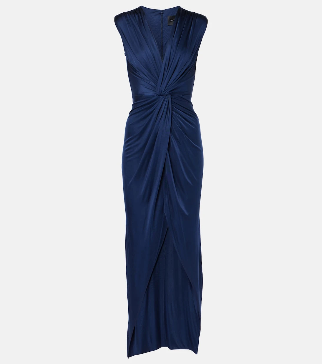 Costarellos - Indra gathered jersey gown