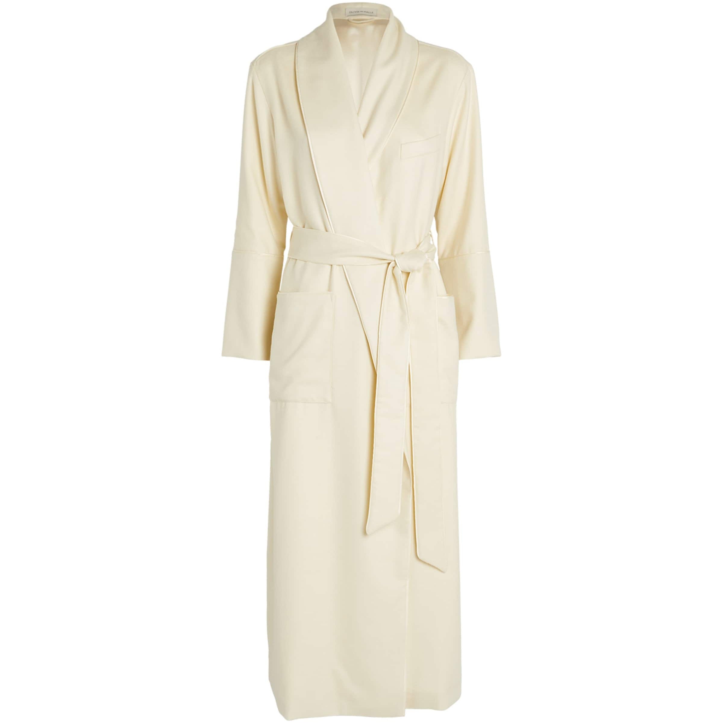 White Cashmere Logan Robe