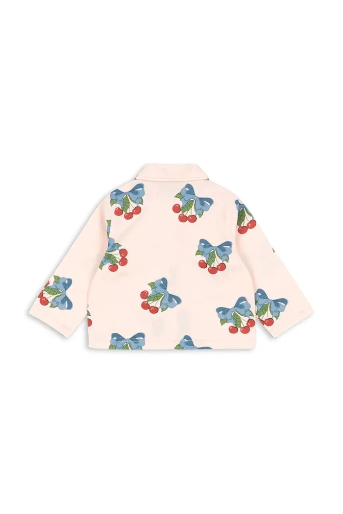 Детско памучно яке Konges Sløjd FRANKIE SHIRT JACKET GOTS